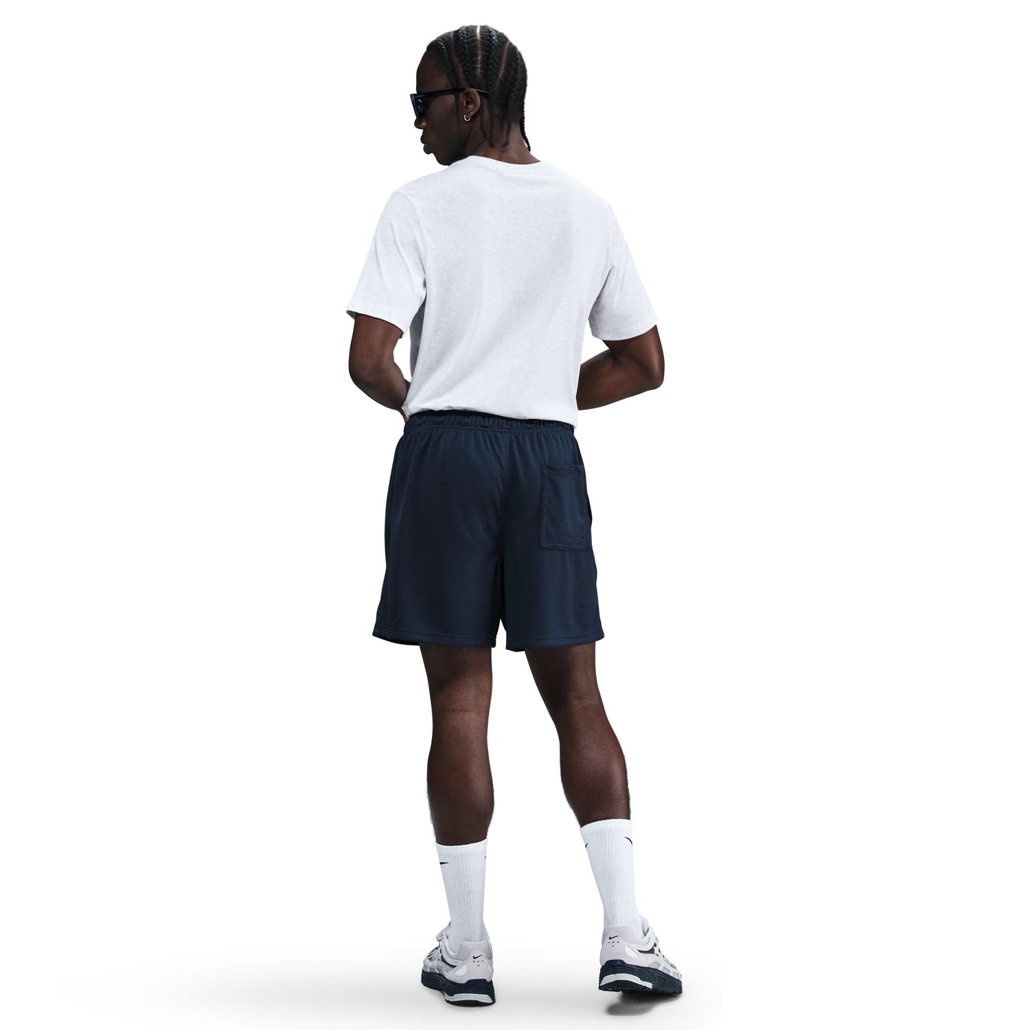 Nike Mens Club Mesh Flow Shorts - Obsidian by Denim Exchange