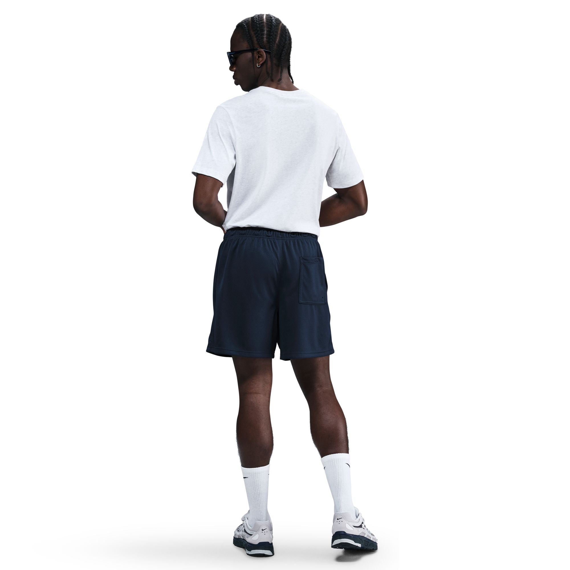 Nike Mens Club Mesh Flow Shorts - Obsidian by Denim Exchange