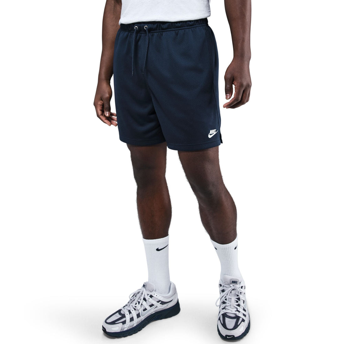 Nike Mens Club Mesh Flow Shorts - Obsidian by Denim Exchange