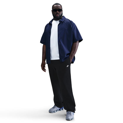 Nike Mens Club Open-Hem Sweatpants - Black by Denim Exchange