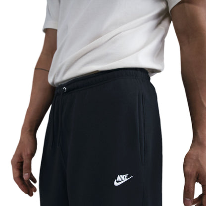 Nike Mens Club Open-Hem Sweatpants - Black by Denim Exchange