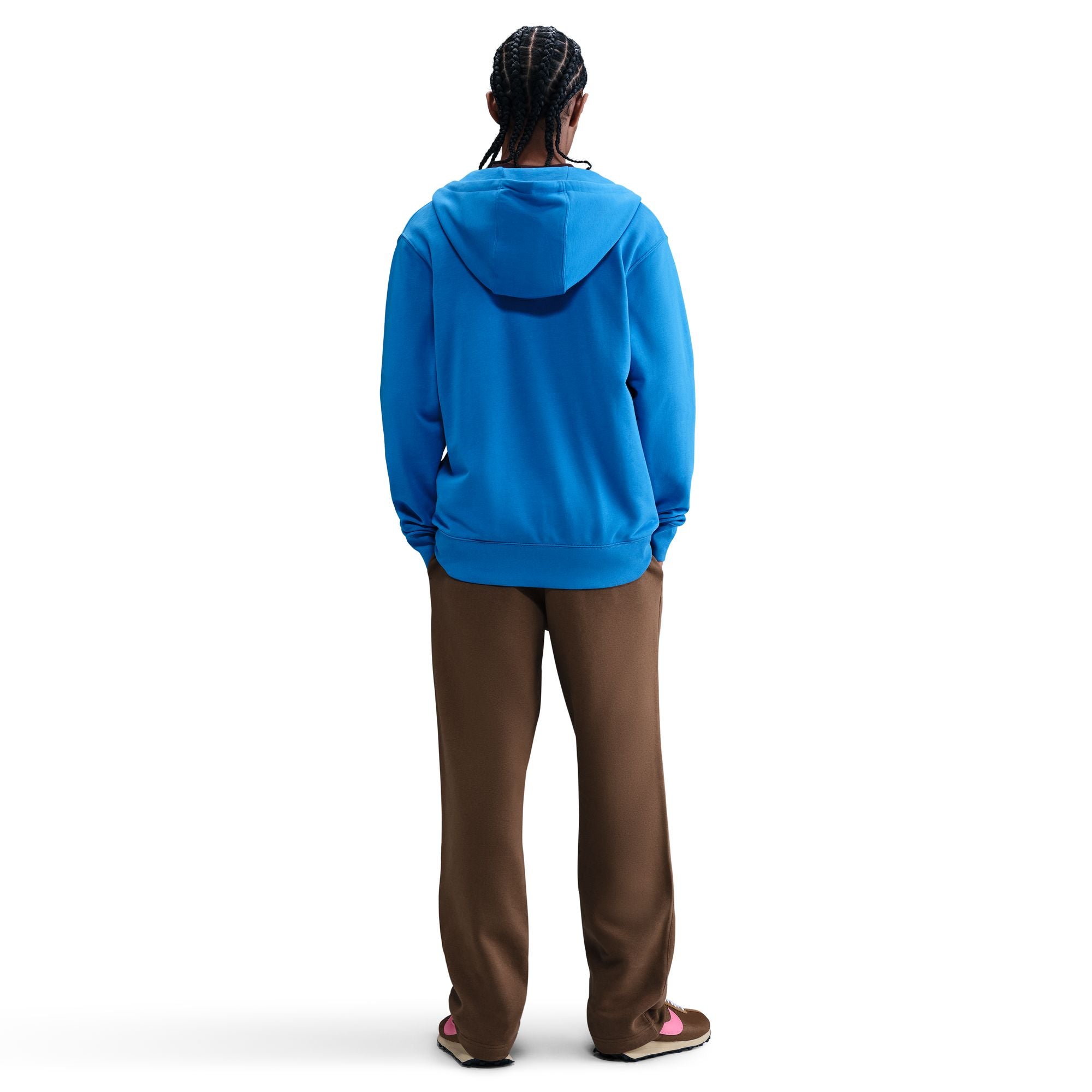 Nike Mens Club Open Hem Sweatpants - Brown by Denim Exchange