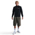 Nike Mens 1/2-Zip Fleece Top - Black by Denim Exchange