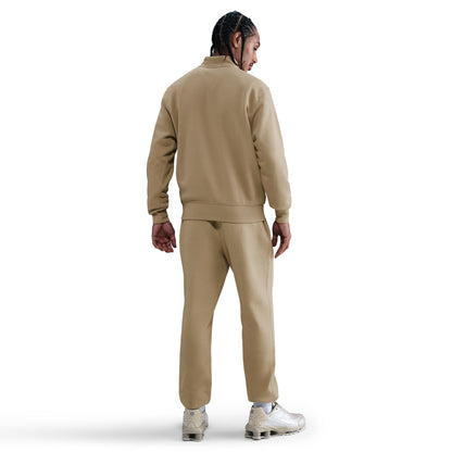 Nike Mens 1/2-Zip Fleece Top - Parachute Beige by Denim Exchange