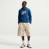 Nike Mens Fleece Pullover Hoodie - Court Blue by Denim Exchange