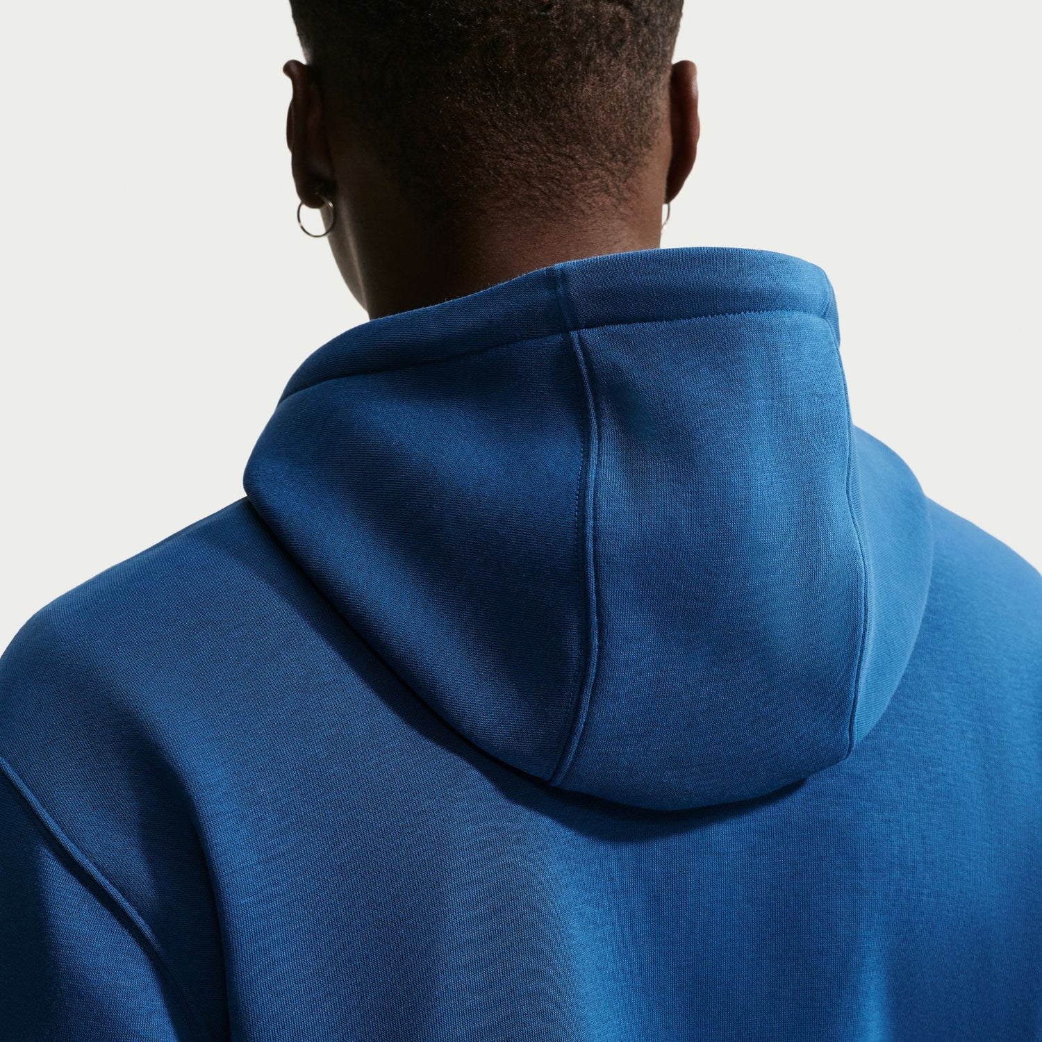 Nike Mens Fleece Pullover Hoodie - Court Blue by Denim Exchange