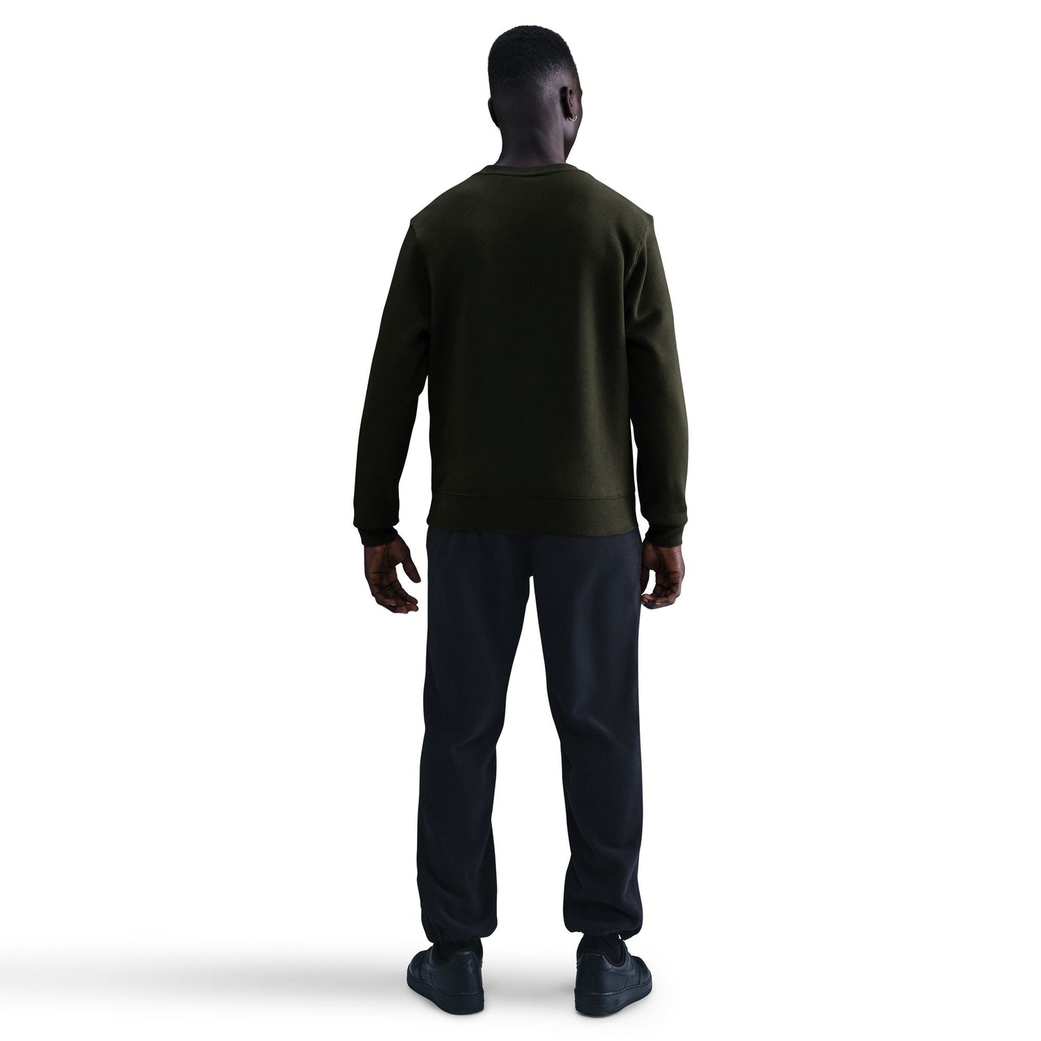 Nike Mens Club Fleece Crewneck - Sequoia by Denim Exchange