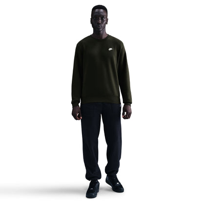 Nike Mens Club Fleece Crewneck - Sequoia by Denim Exchange