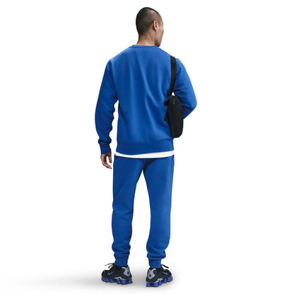 Nike Mens Club Fleece Crewneck - Game Royal by Denim Exchange