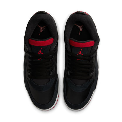 Air Jordan Mens 4 RM - Black/Varsity Red by Denim Exchange