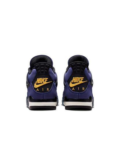 Air Jordan Mens 4 Retro - Lakers by Denim Exchange