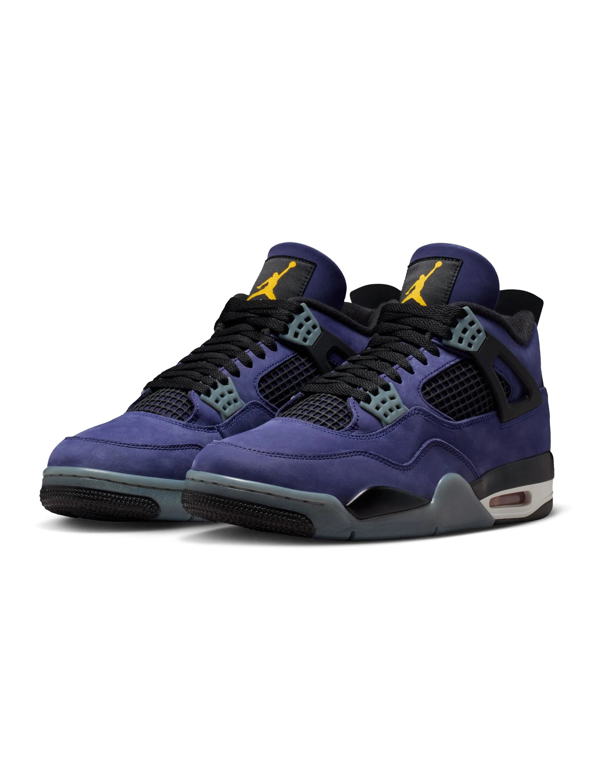 Air Jordan Mens 4 Retro - Lakers by Denim Exchange