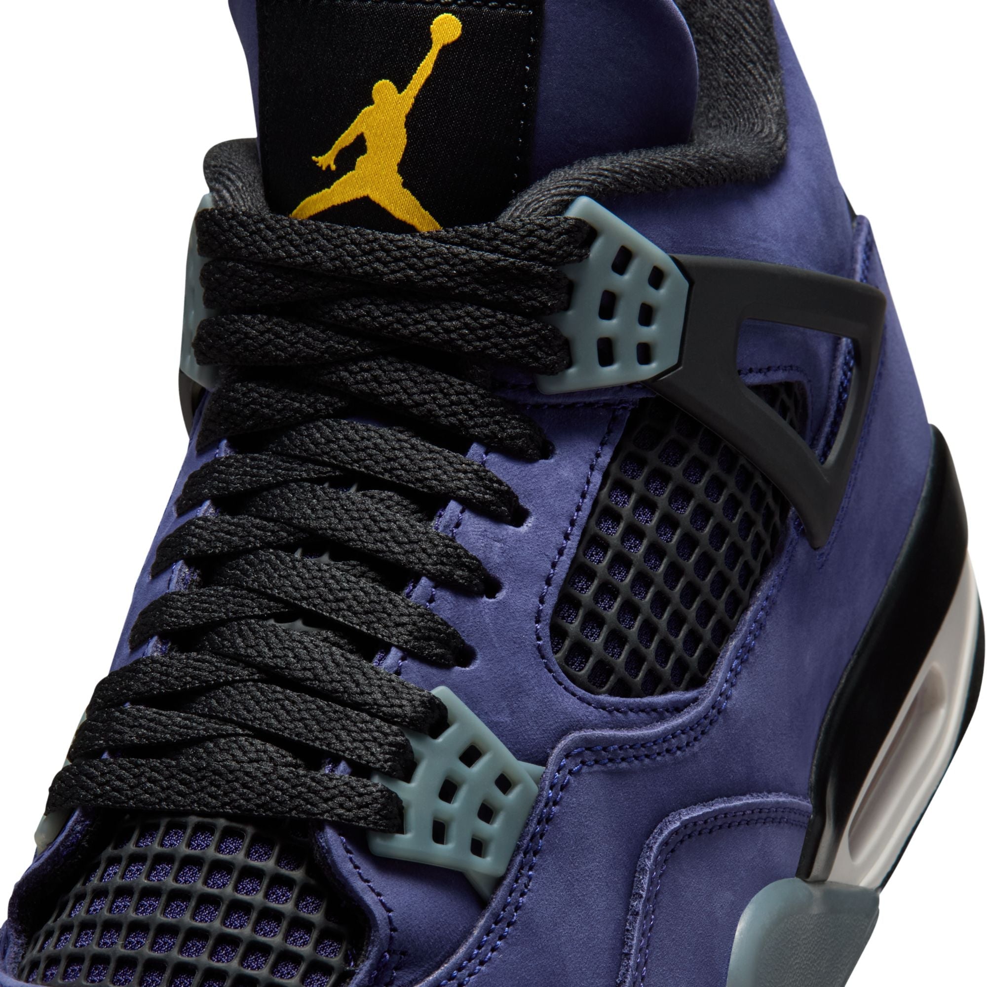 Air Jordan Mens 4 Retro - Lakers by Denim Exchange