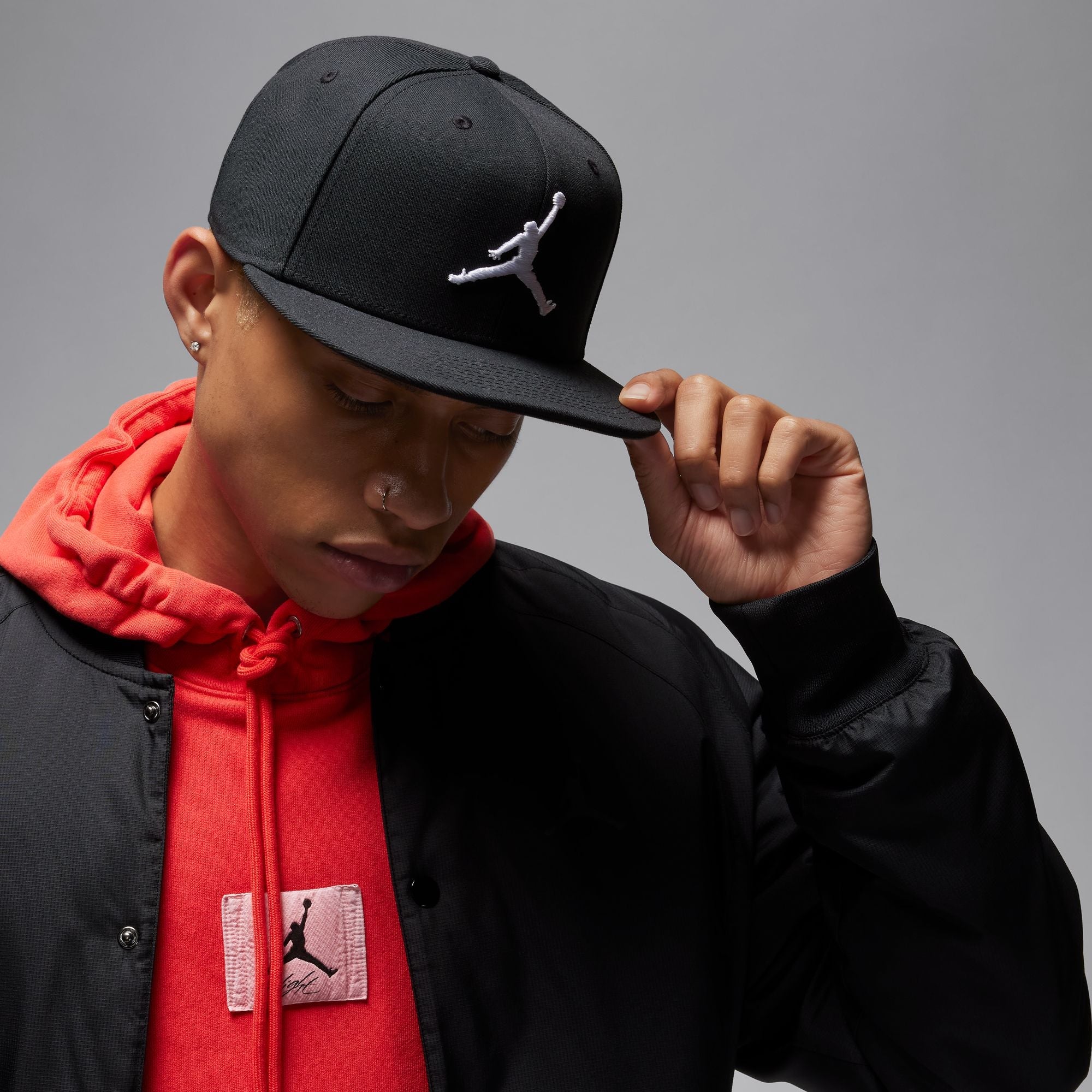 Air Jordan Jumpman Pro Cap - Black/White by Denim Exchange