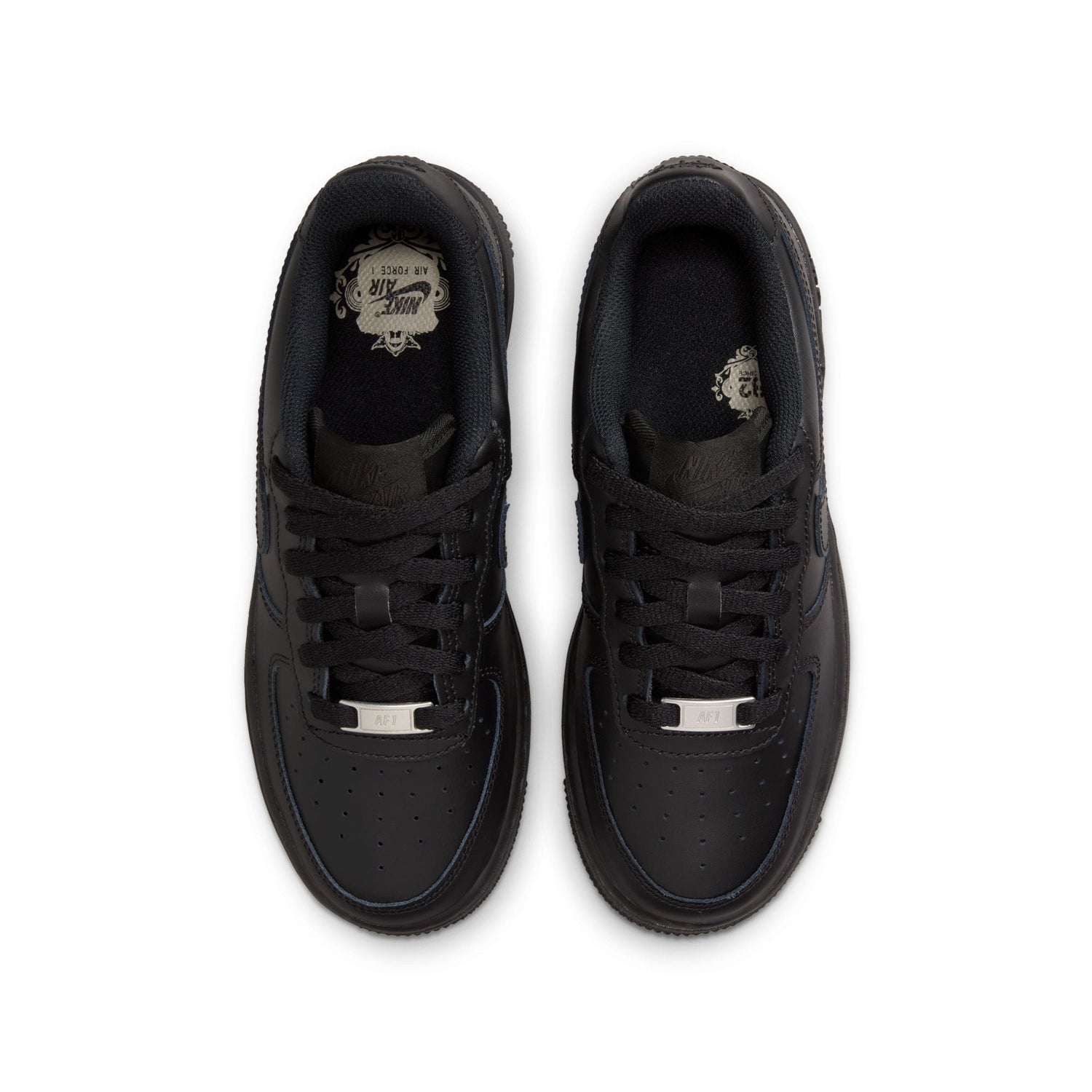 Nike Big Kids Air Force 1 LE - Black by Denim Exchange