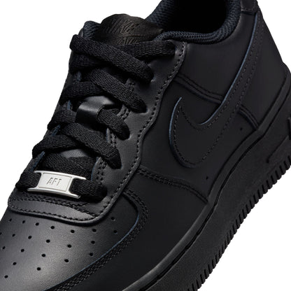 Nike Big Kids Air Force 1 LE - Black by Denim Exchange