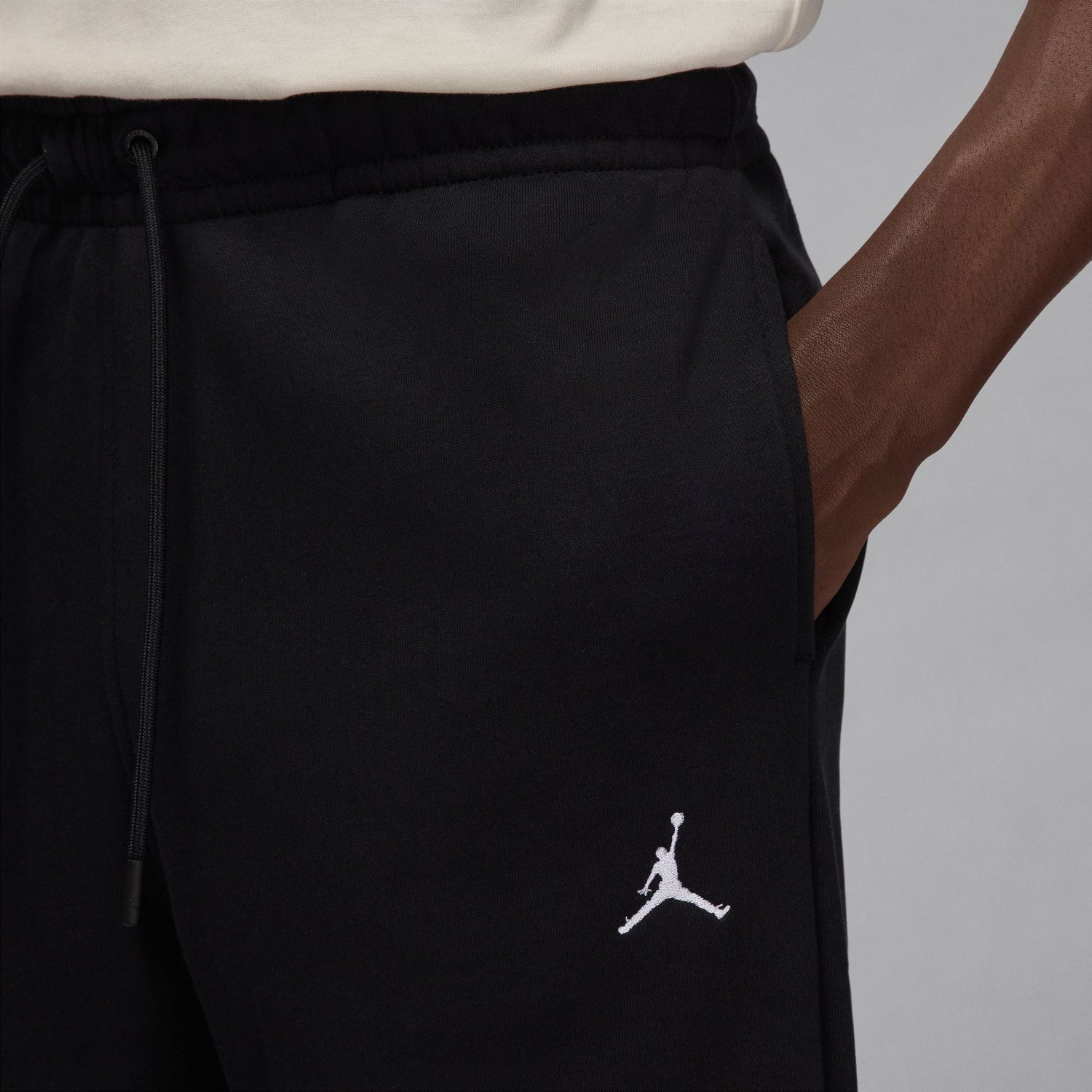 Air Jordan Mens Jordan Brooklyn Fleece Joggers - Black by Denim Exchange