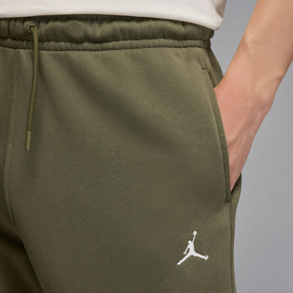 Air Jordan Mens Brooklyn Fleece Joggers - Medium Olive by Denim Exchange