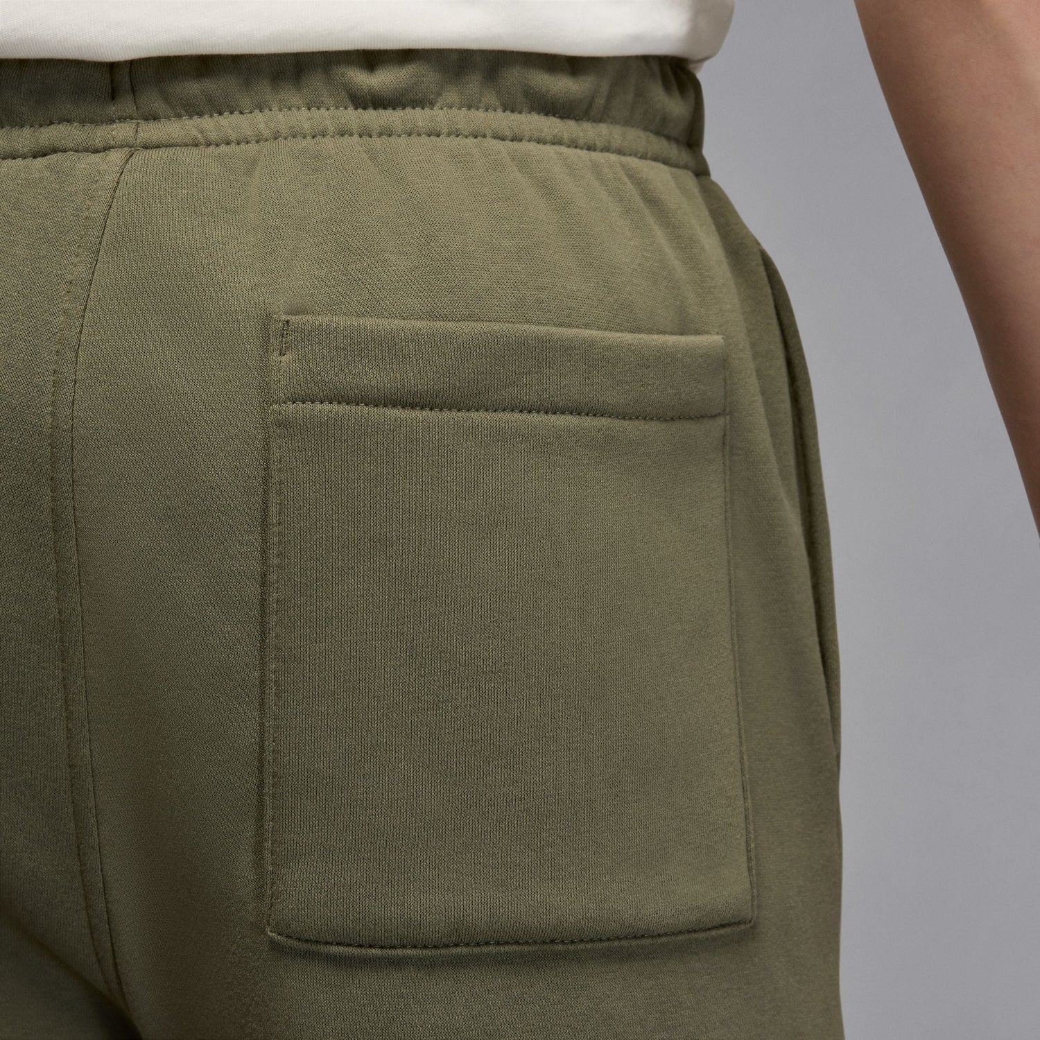 Air Jordan Mens Brooklyn Fleece Joggers - Medium Olive by Denim Exchange