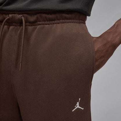 Air Jordan Mens Jordan Brooklyn Fleece Joggers - Brown by Denim Exchange