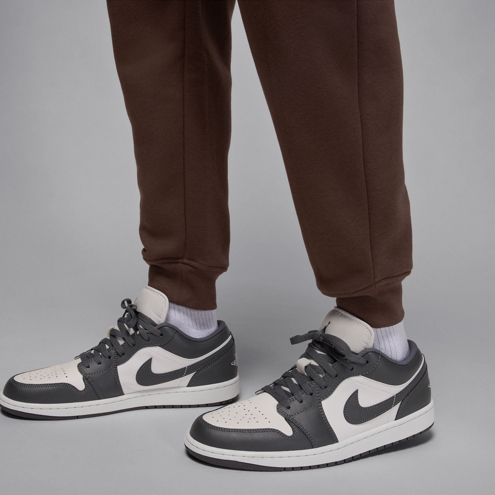 Air Jordan Mens Jordan Brooklyn Fleece Joggers - Brown by Denim Exchange