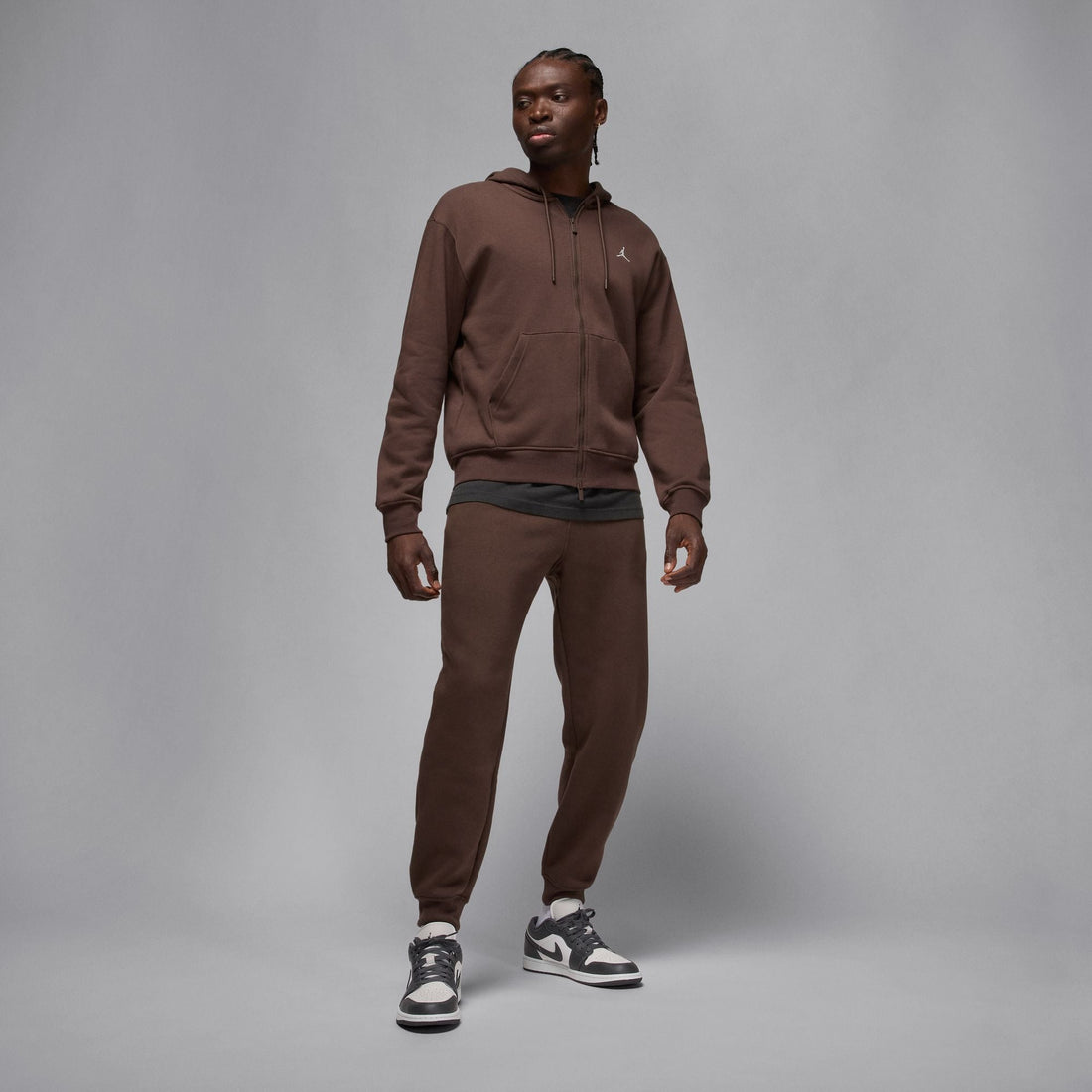 Air Jordan Mens Jordan Brooklyn Fleece Joggers - Brown by Denim Exchange