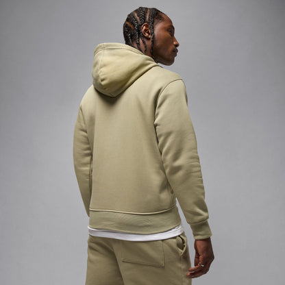 Air Jordan Mens Brooklyn Fleece Pullover Hoodie - Medium Khaki by Denim Exchange