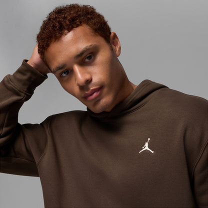Air Jordan Mens Brooklyn Fleece Pullover Hoodie - Brown by Denim Exchange