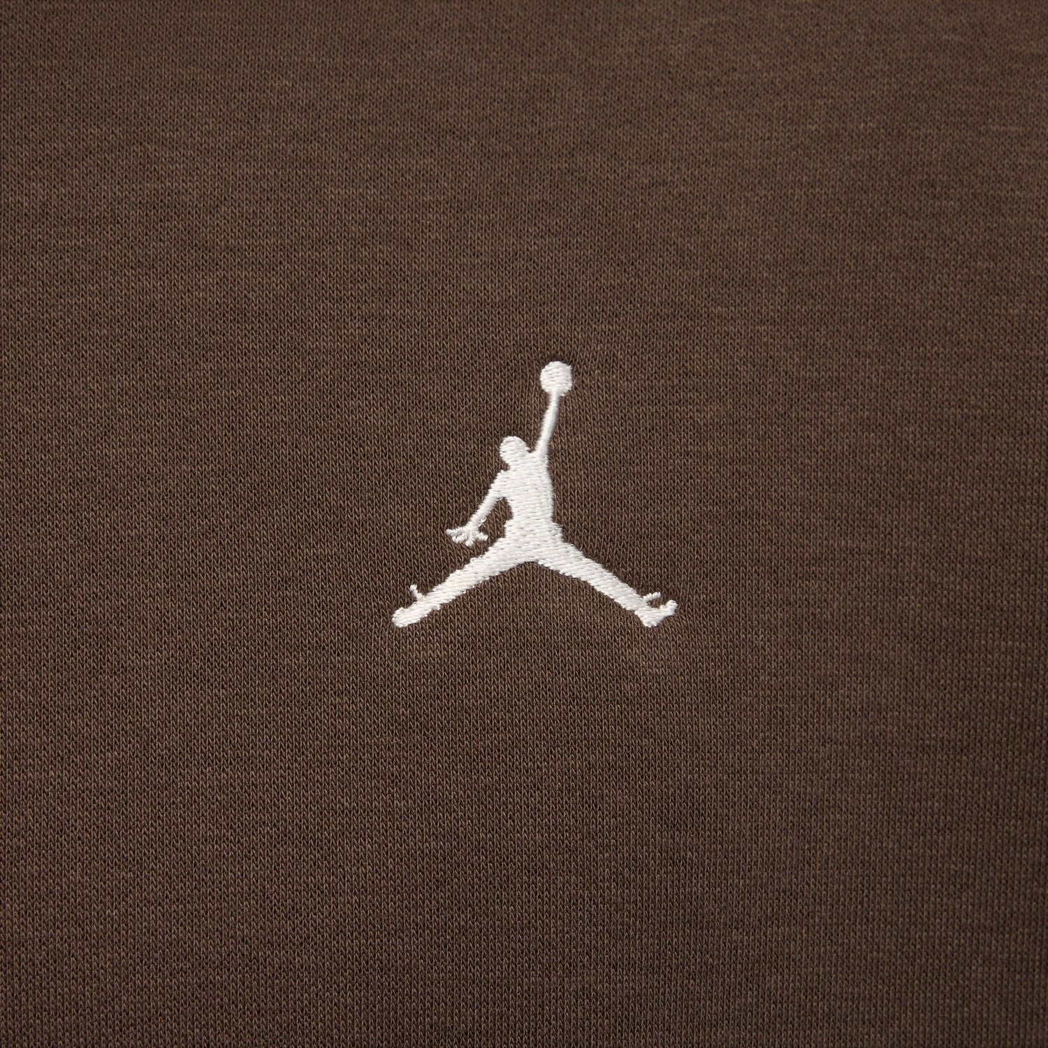 Air Jordan Mens Brooklyn Fleece Pullover Hoodie - Brown by Denim Exchange