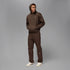 Air Jordan Mens Brooklyn Fleece Pullover Hoodie - Brown by Denim Exchange