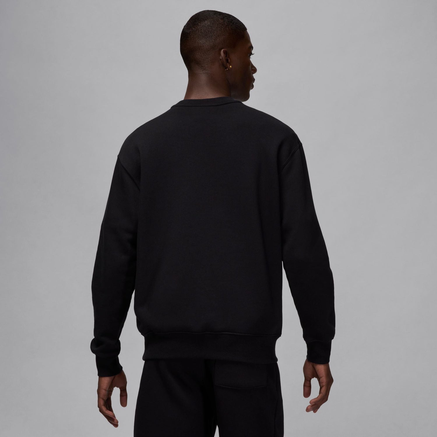 Air Jordan Brooklyn Fleece Crewneck - Black/White by Denim Exchange