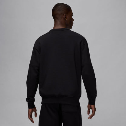 Air Jordan Brooklyn Fleece Crewneck - Black/White by Denim Exchange