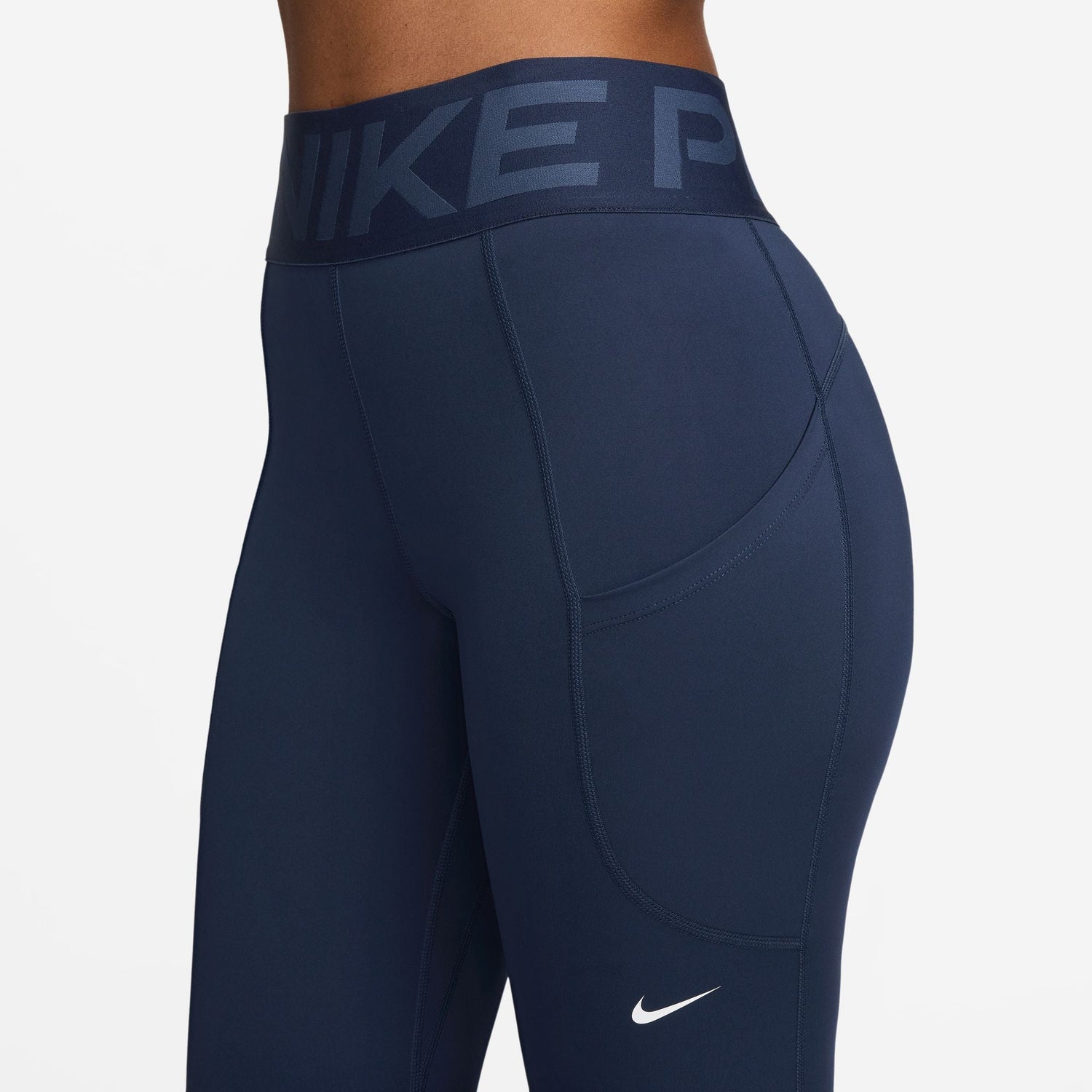 Nike Womens High-Waisted Leggings - Midnight Navy by Denim Exchange