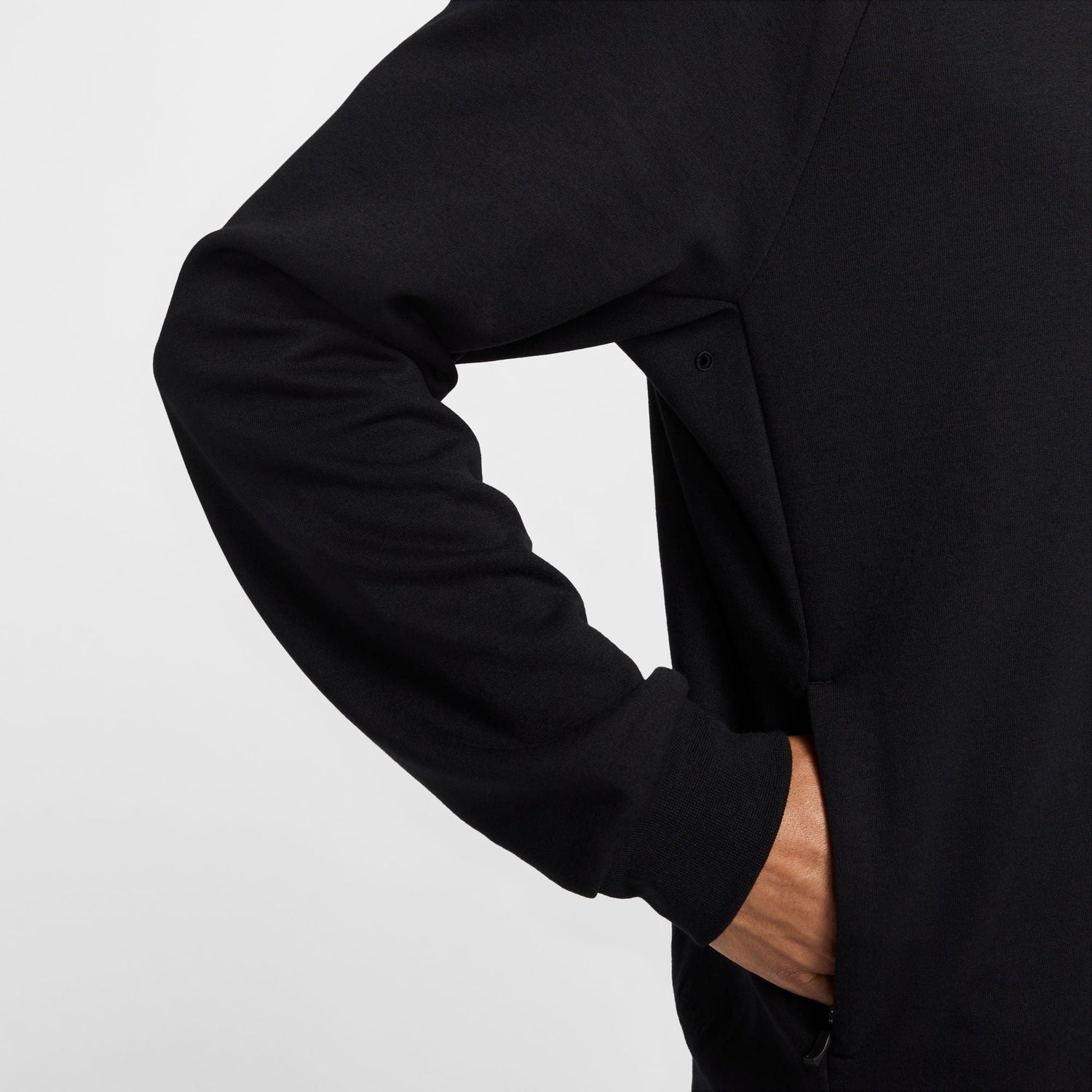 Nike Mens Primary Fleece Crewneck - Black by Denim Exchange