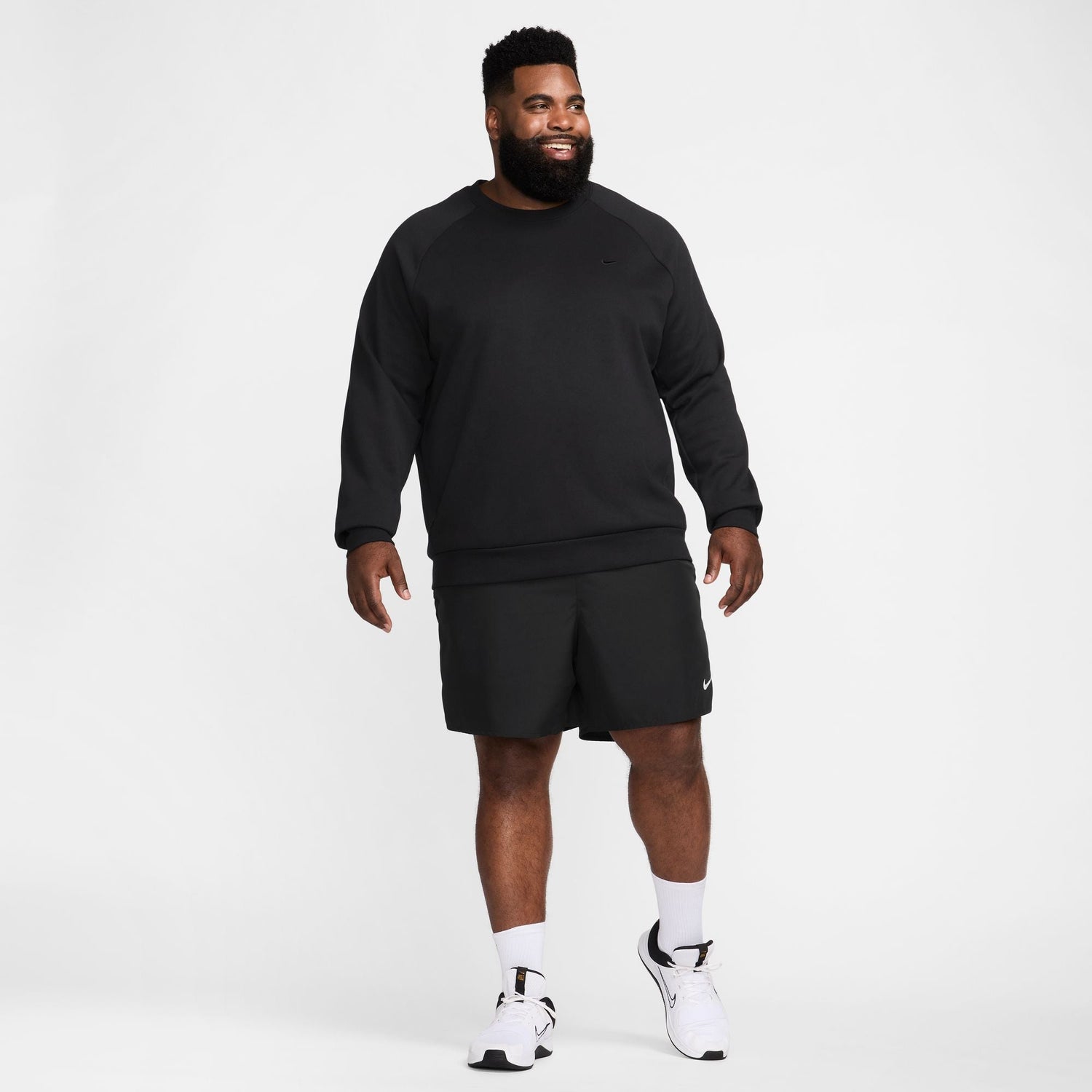 Nike Mens Primary Fleece Crewneck - Black by Denim Exchange