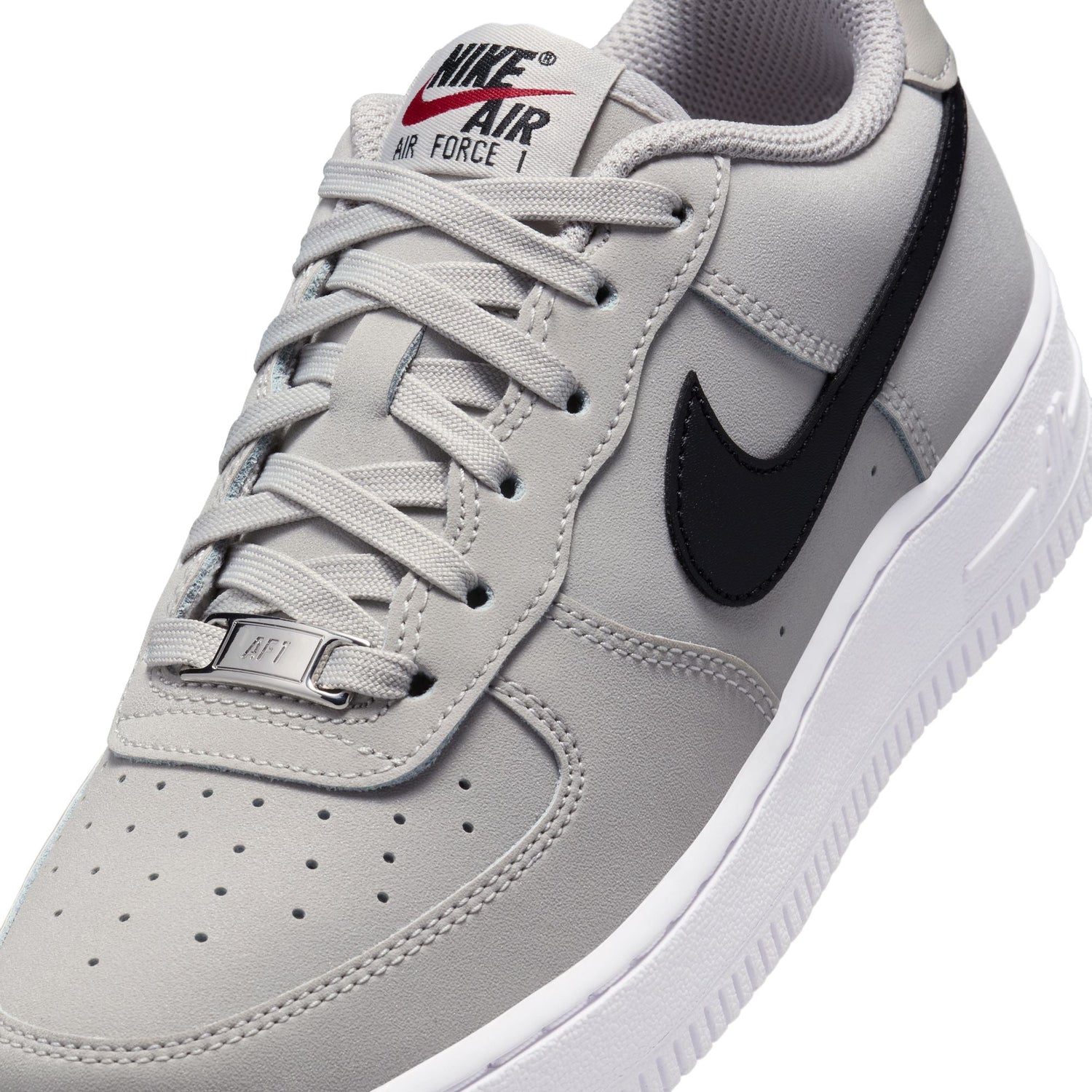 Nike Big Kids Air Force 1 LV8 - Light Iron Ore by Denim Exchange