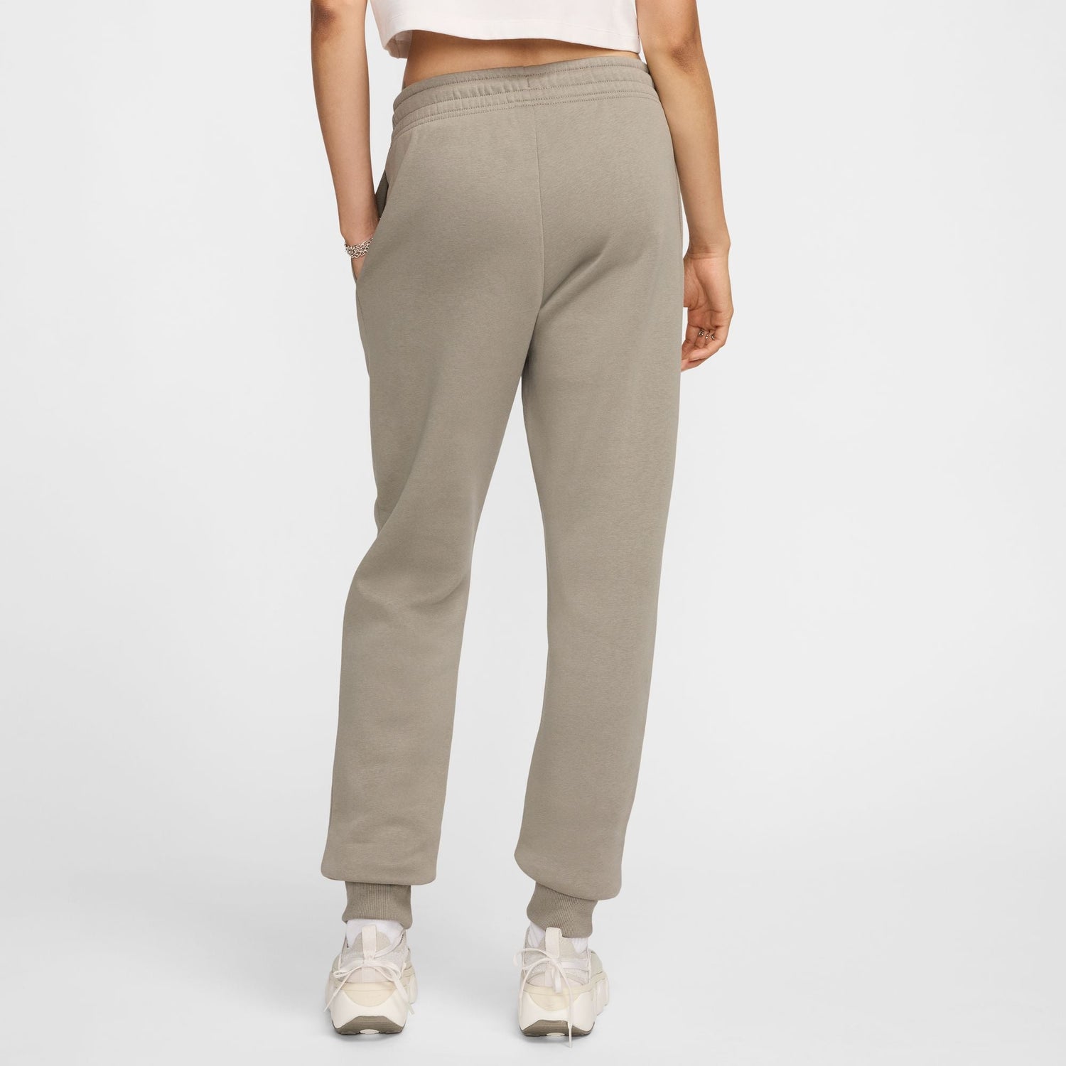 Nike Womens Sportswear Phoenix Fleece Sweatpants - Light Army by Denim Exchange