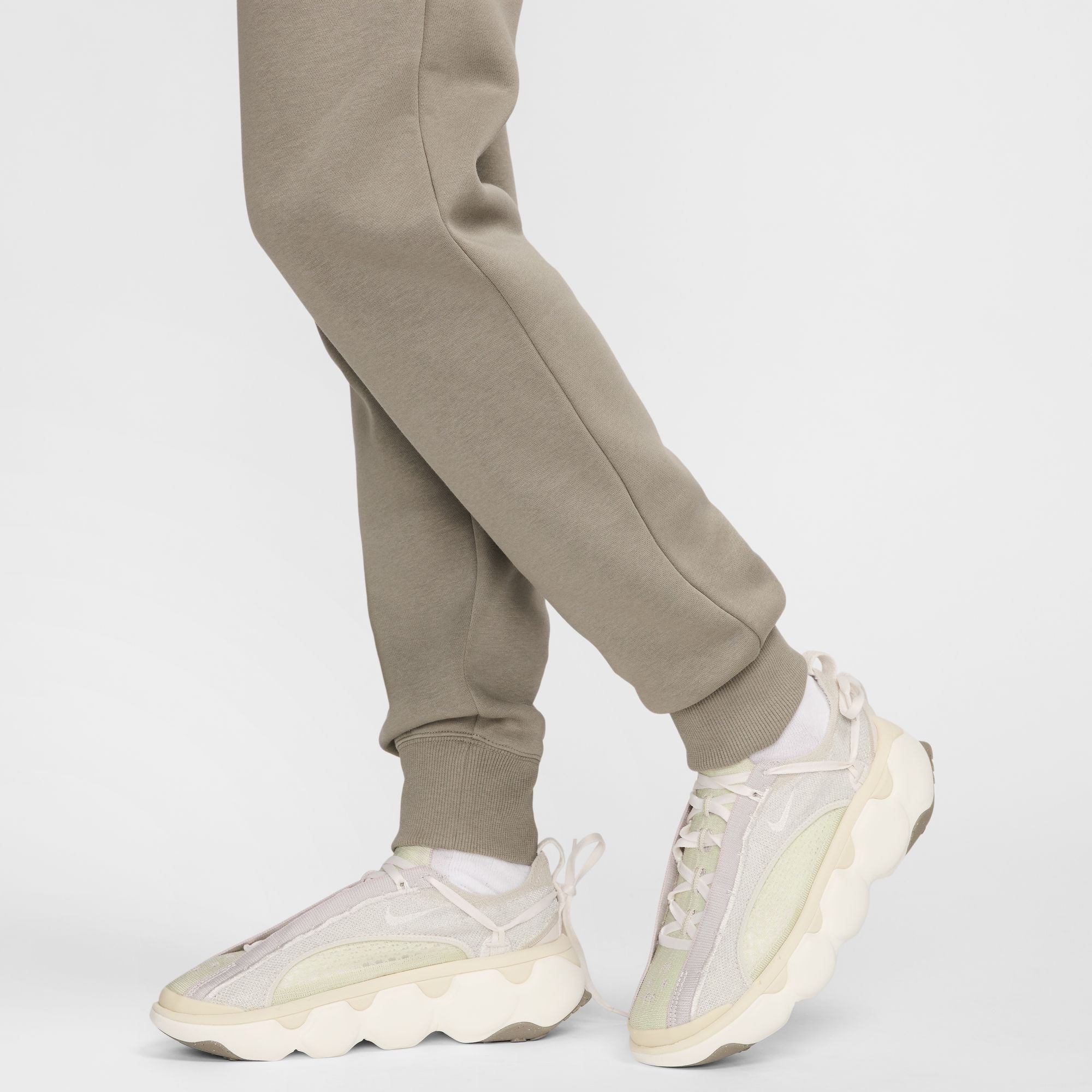 Nike Womens Sportswear Phoenix Fleece Sweatpants - Light Army by Denim Exchange