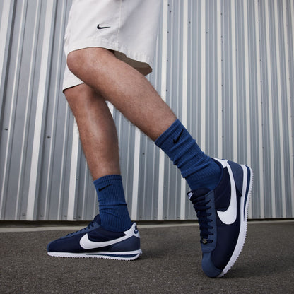 Nike Mens Cortez TXT - Midnight Navy by Denim Exchange