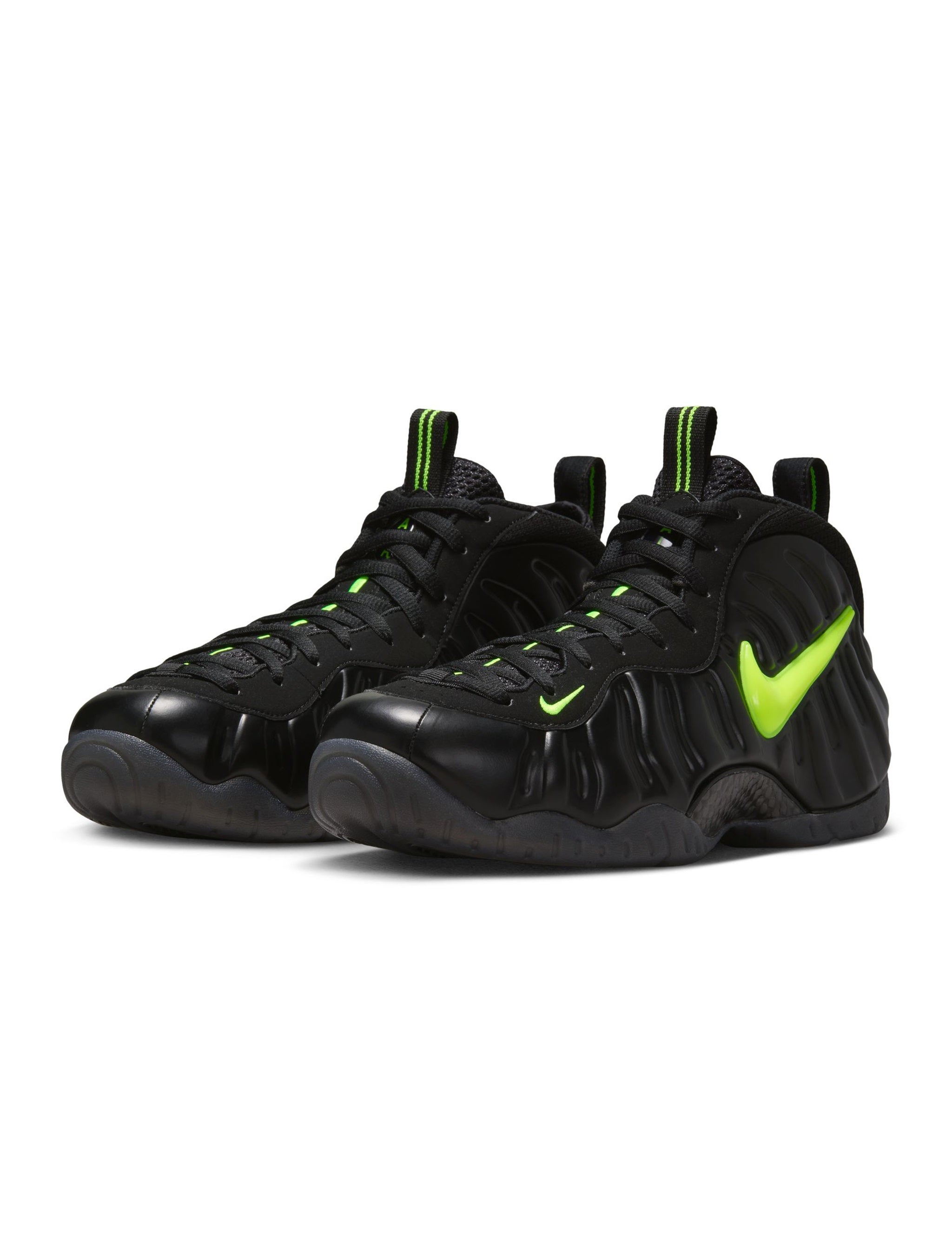 Nike Mens Air Foamposite Pro - Black/Voltage by Denim Exchange