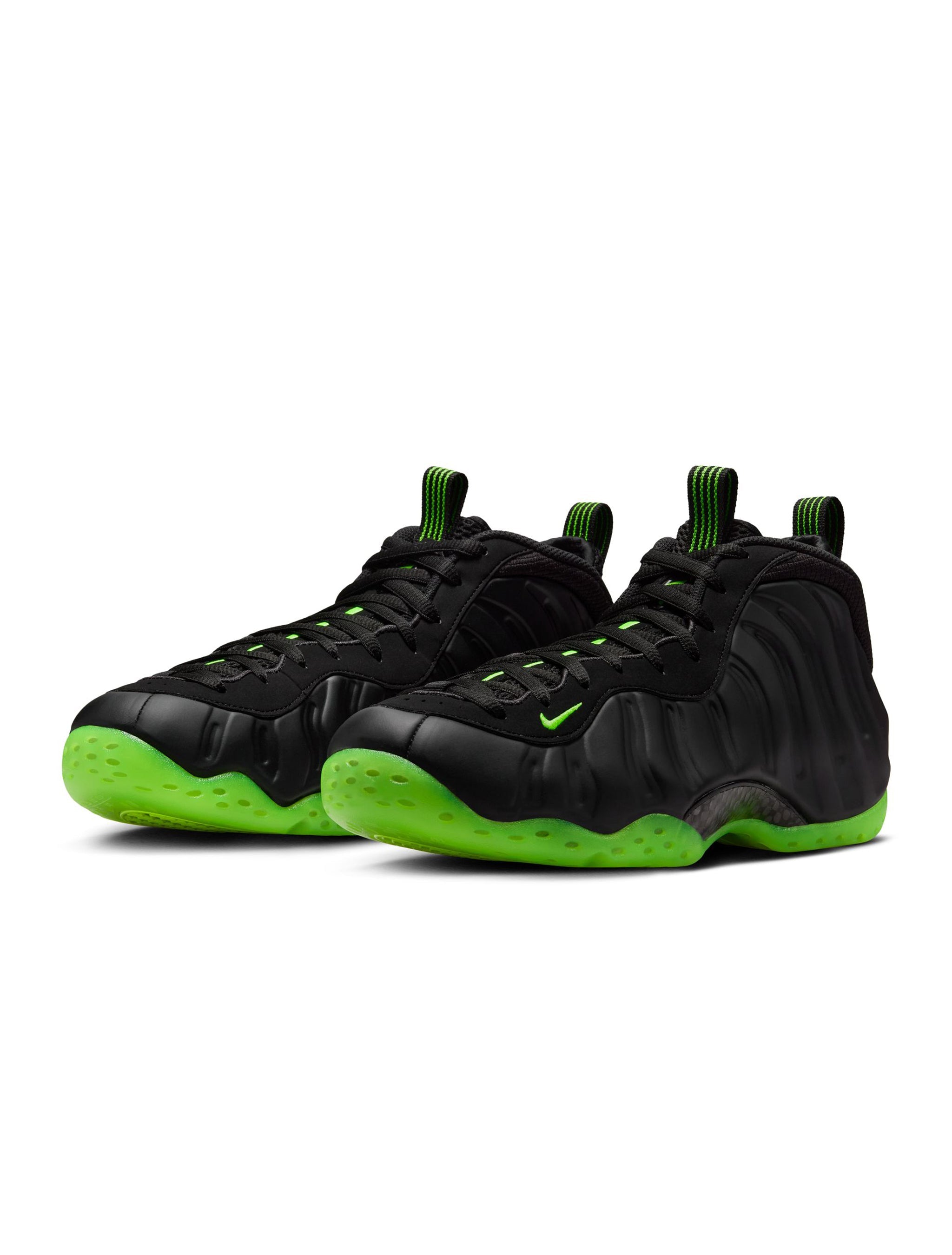 Nike Mens Air Foamposite One - Black/Volt by Denim Exchange