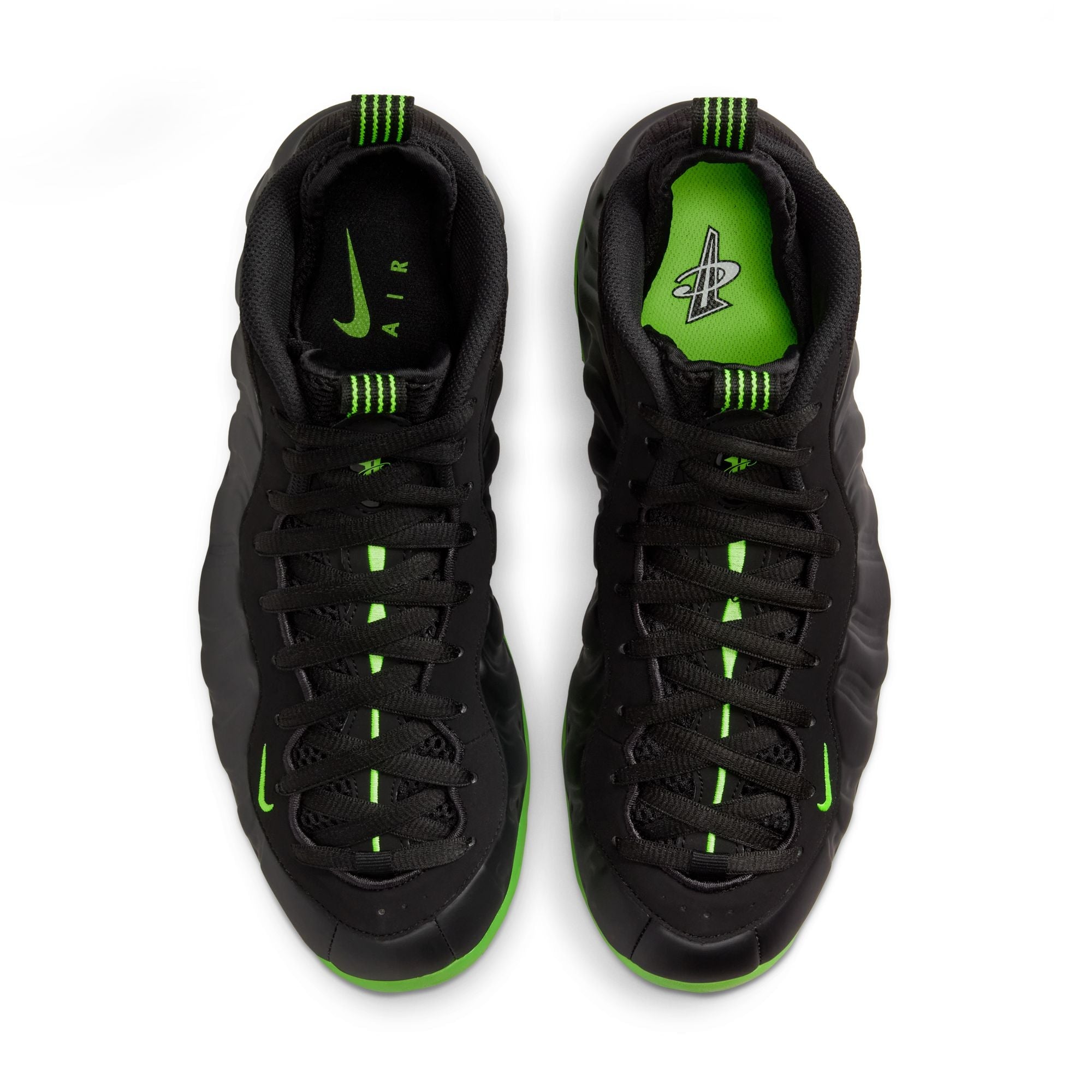 Nike Mens Air Foamposite One - Black/Volt by Denim Exchange