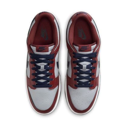Nike Mens Dunk Low Retro - Wolf Grey/Team Red by Denim Exchange