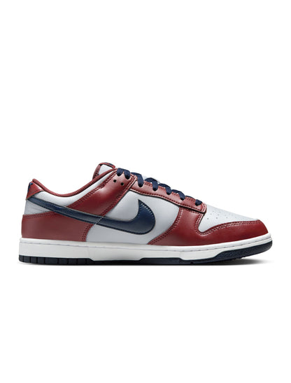 Nike Mens Dunk Low Retro - Wolf Grey/Team Red by Denim Exchange