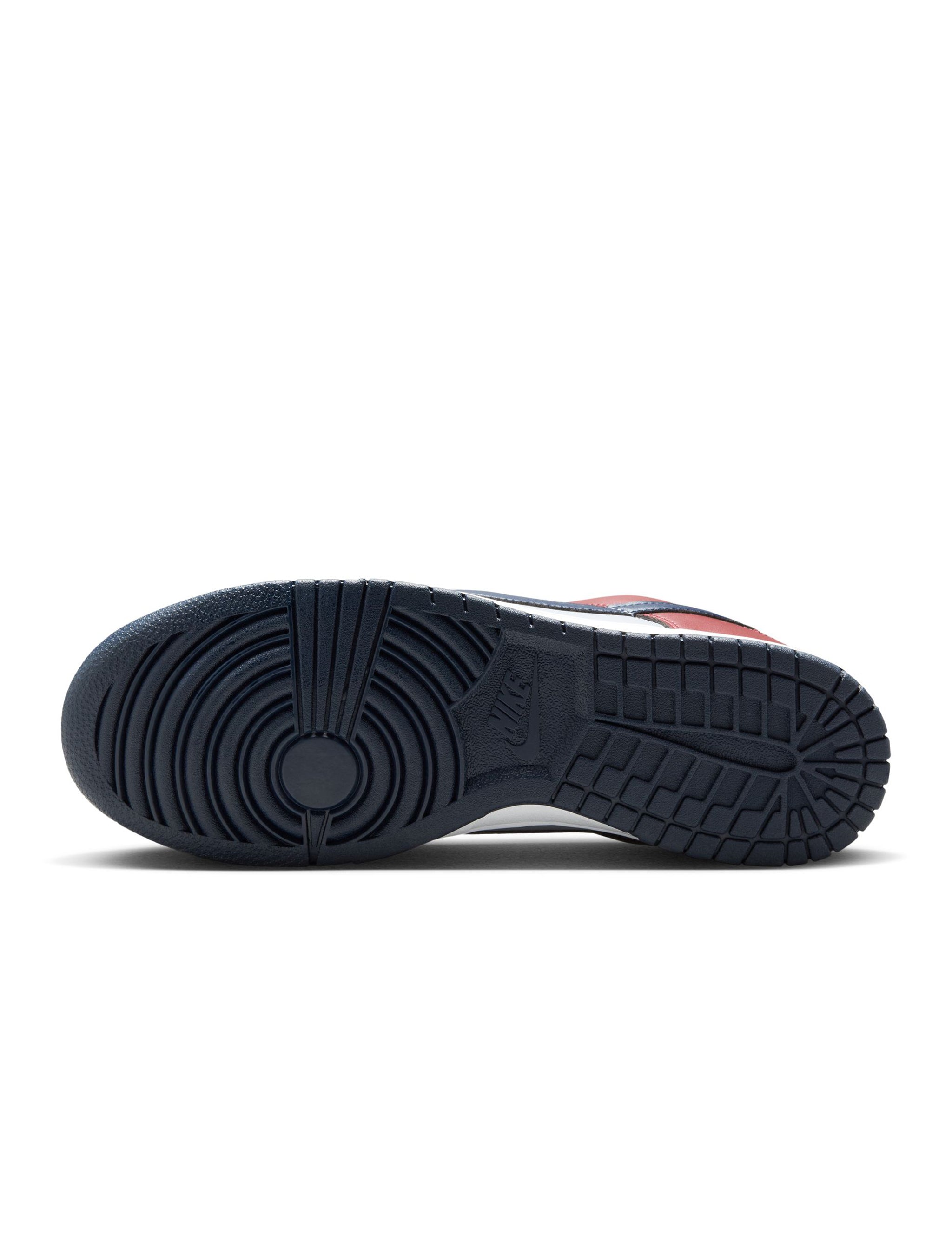 Nike Mens Dunk Low Retro - Wolf Grey/Team Red by Denim Exchange
