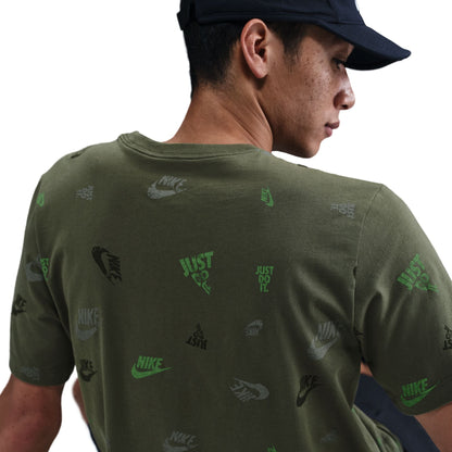 Nike Mens Sportswear Tee - Medium Olive by Denim Exchange