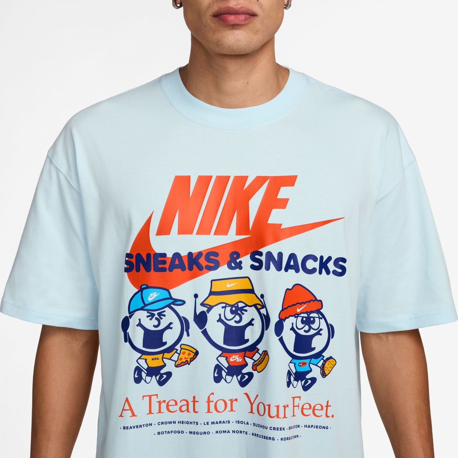 Nike Mens Sportswear Max90 Tee - Glacier Blue by Denim Exchange