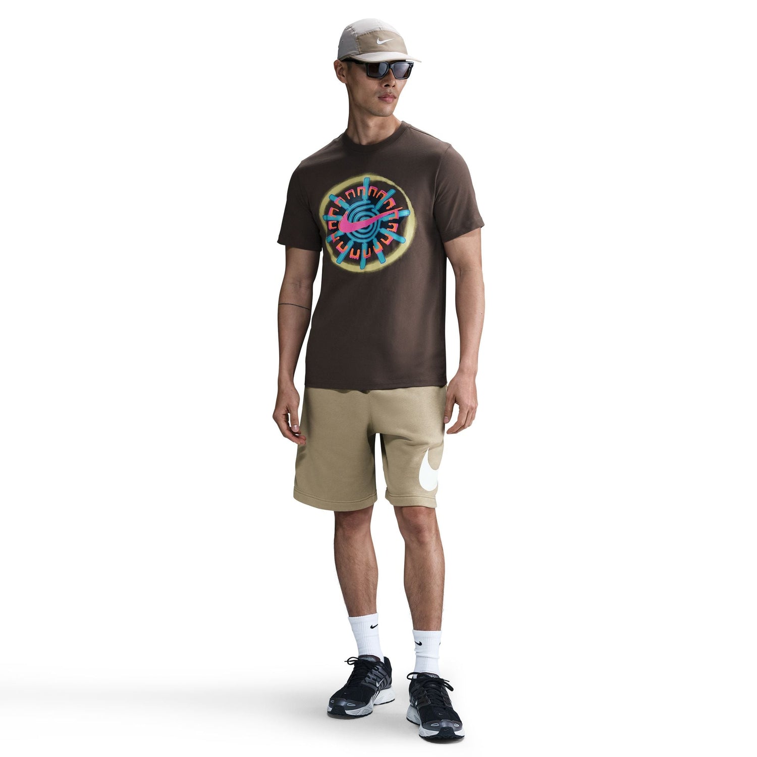 Nike Mens Sportswear Tee - Brown Shade by Denim Exchange