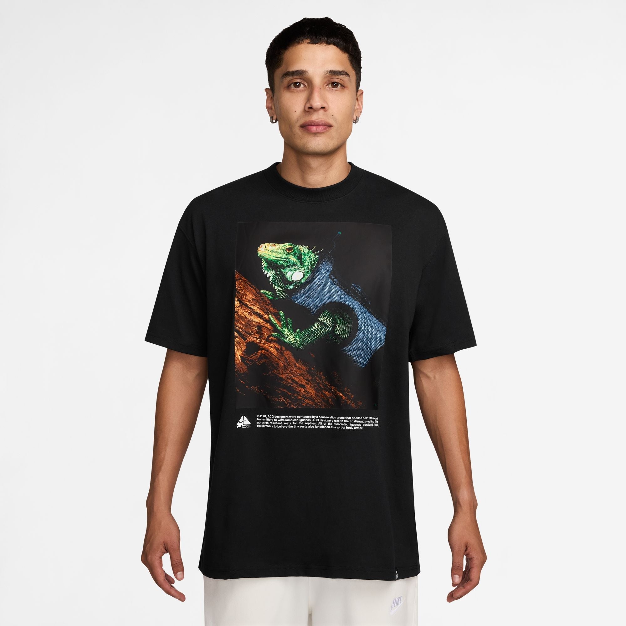 Nike Mens ACG Dri-Fit Tee - Black by Denim Exchange