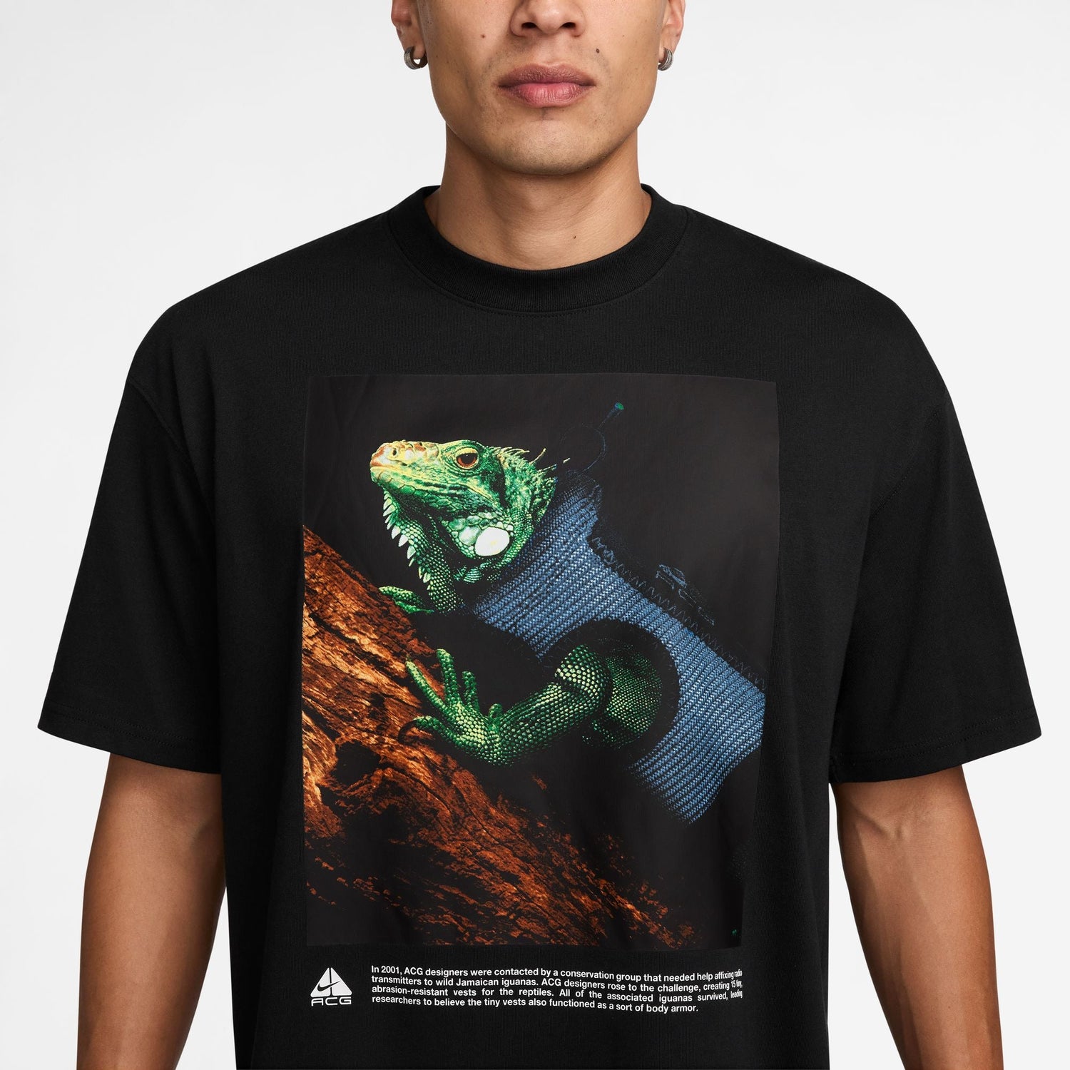 Nike Mens ACG Dri-Fit Tee - Black by Denim Exchange